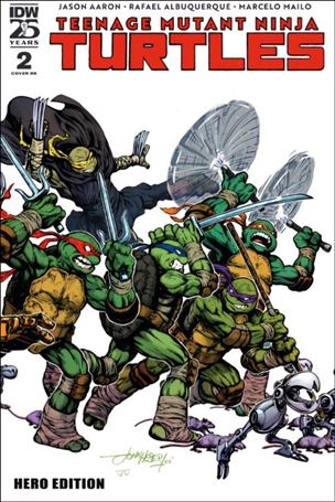 Teenage Mutant Ninja Turtles (2024) issue 2-J John Hebert Wraparound Retailer Connecting Cover