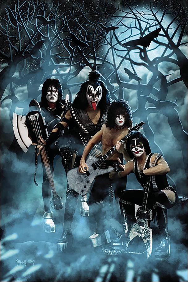 Kiss Zombies issue 2-F 1:10 Virgin Photo Cover