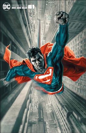 Superman Red and Blue issue 1-B Lee Bermejo Cover