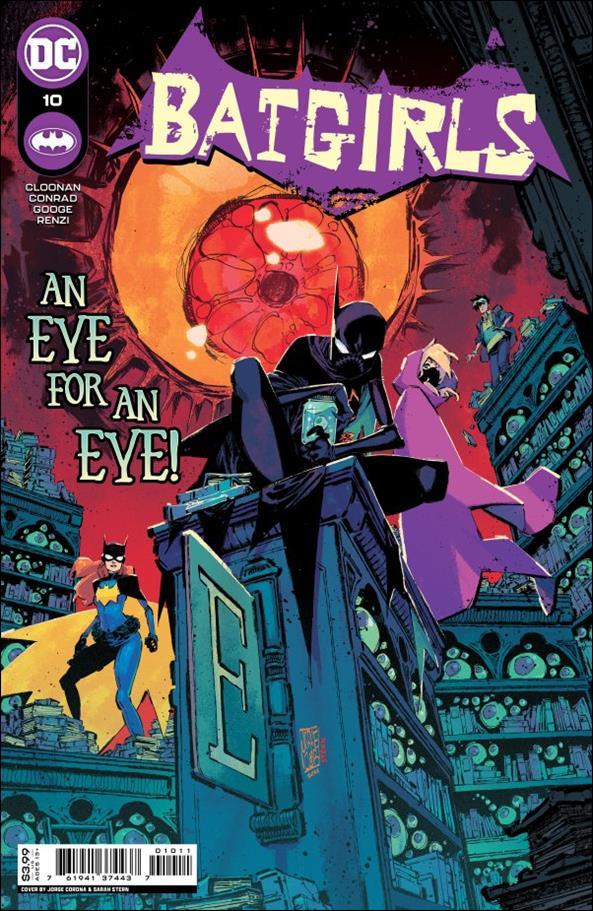Batgirls issue 10 Jorge Corona Cover