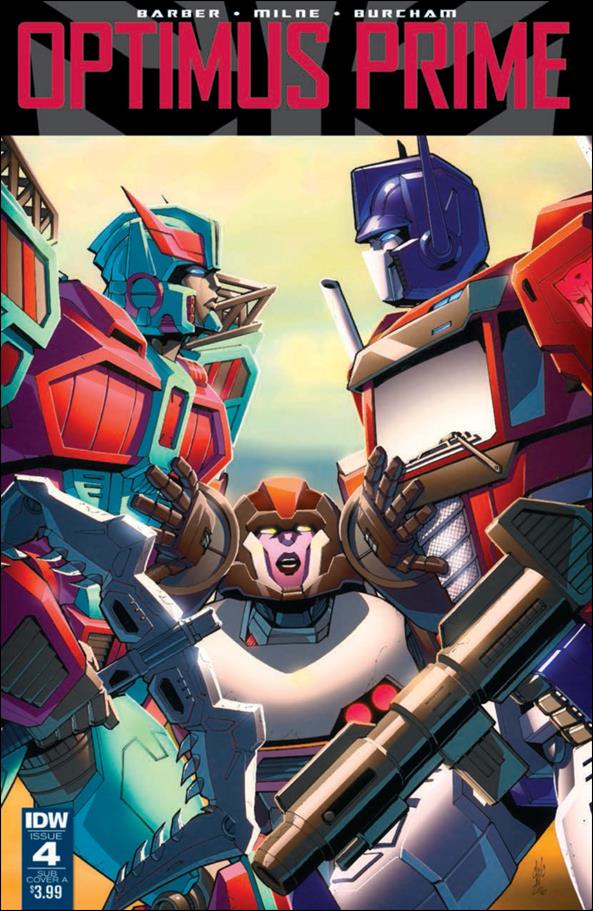 Optimus Prime issue 4-B Casey Coller Subscription Cover