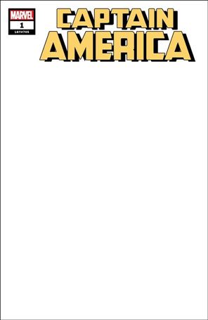 Captain America (2018) issue 1-K Blank/Sketch Cover