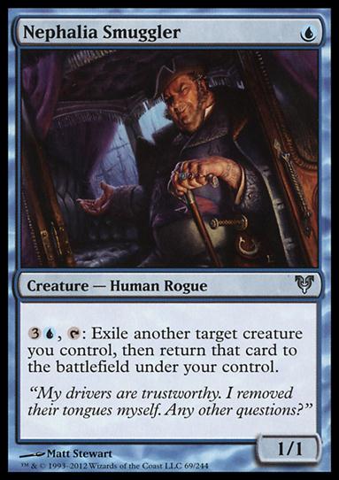 Magic the Gathering: Avacyn Restored (Base Set) card 69 Nephalia Smuggler