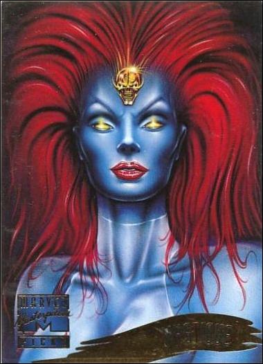 1995 Marvel Masterpieces (Base Set) card 136 Mystique