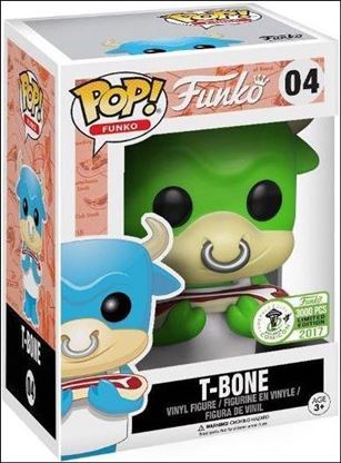 POP! Funko - Fantastik Plastik figure 4-B T-Bone (Green) Emerald City Comicon 2017 1/3000