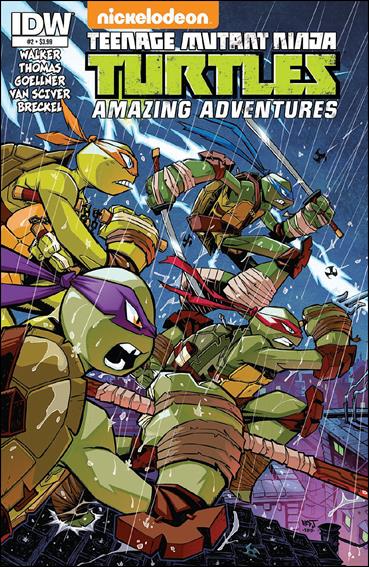 Teenage Mutant Ninja Turtles Amazing Adventures issue 2 Jon Sommariva Cover
