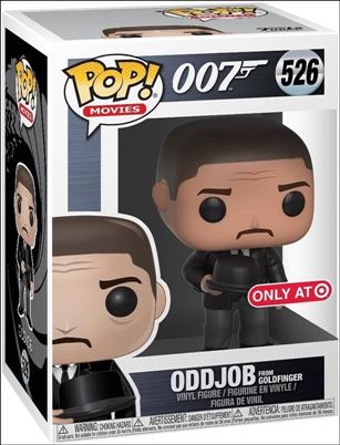 POP! Movies figure 526 Odd Job from Goldfinger Target Exclusive