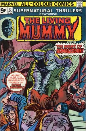 Supernatural Thrillers issue 15-B UK Price Cover