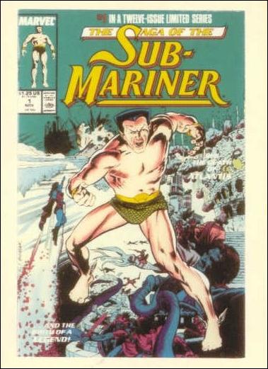 Marvel 1st Covers Series II (Base Set) card 56 Saga of the Sub-Mariner