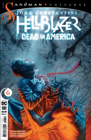 John Constantine, Hellblazer: Dead in America issue 6 Aaron Campbell Cardstock Cover