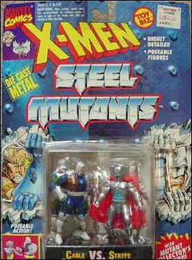 X-Men Steel Mutants (2-Packs) figure 5 Cable vs Stryfe