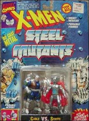 X-Men Steel Mutants (2-Packs) figure 5 Cable vs Stryfe