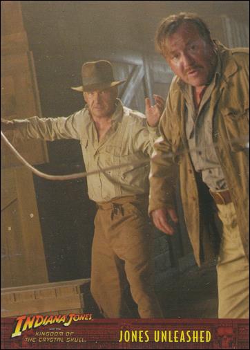 Indiana Jones and the Kingdom of the Crystal Skull (Base Set) card 19 Jones Unleashed