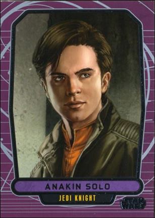 Star Wars Galactic Files (Base Set) card 211 Anakin Solo Jedi Knight