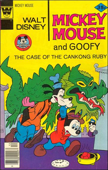 Walt Disney's Mickey Mouse issue 178-B Whitman Cover