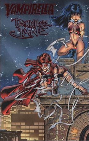 Vampirella/Painkiller Jane issue 1-D Joe Quesada American Entertainment Cover