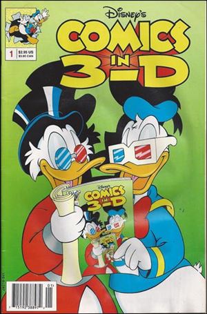 Disney's Comics in 3-D issue 1-B Unbagged