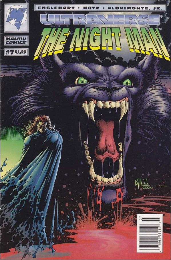 Night Man (1993) issue 7-B Newsstand Cover