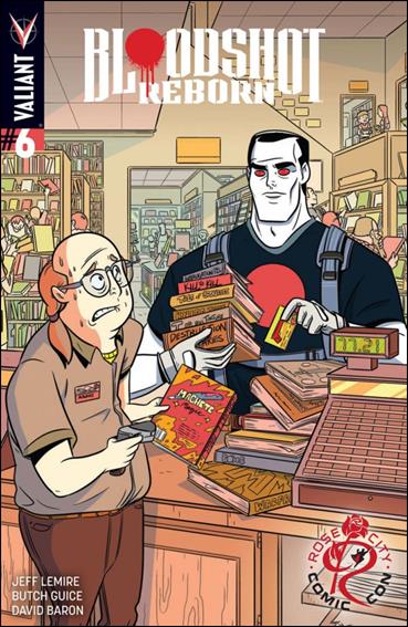 Bloodshot Reborn issue 6-G Wook-Jin Clark Rose City Comic Con Cover 1/500