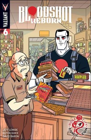 Bloodshot Reborn issue 6-G Wook-Jin Clark Rose City Comic Con Cover 1/500