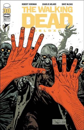 Walking Dead Deluxe issue 51-B Charlie Adlard Cover