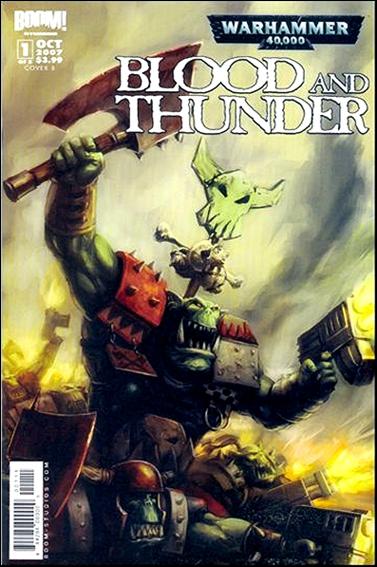 Warhammer 40,000: Blood and Thunder issue 1-B Kunkka Cover