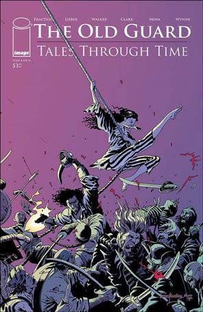 Old Guard: Tales Through Time issue 4-C Leandro Fernandez Battle Cover