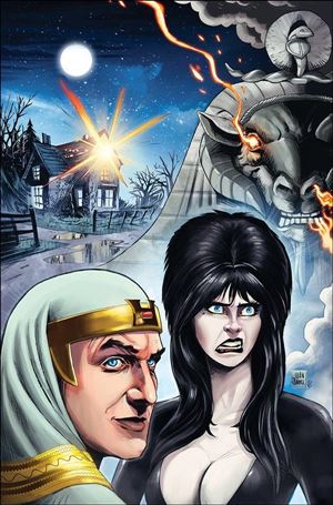 Elvira Meets Vincent Price issue 2-I Juan Samu 1:21 Virgin Cover