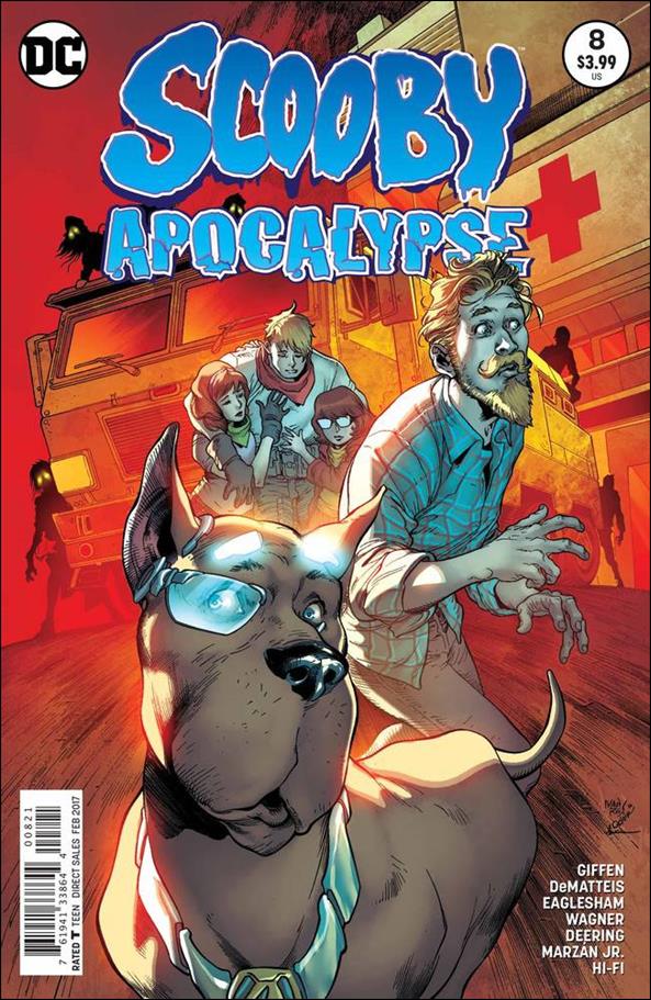 Scooby Apocalypse issue 8-B Ivan Reis Cover
