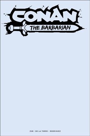 Conan the Barbarian (2023) issue 13-G Blank/Sketch Cover