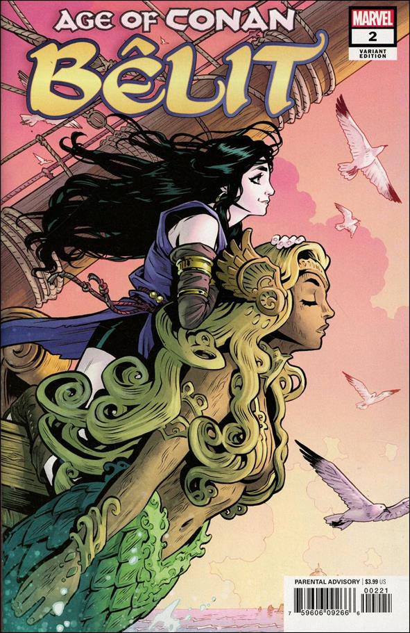 Age of Conan: Belit issue 2-B Rebekah Isaacs 1:25 Cover