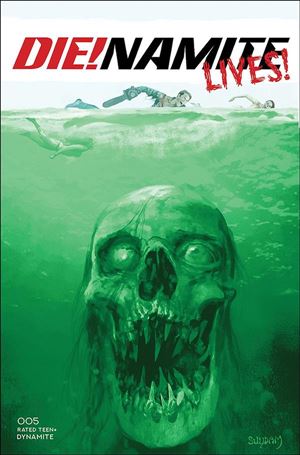 Die!namite Lives! issue 5-B Arthur Suydam Cover