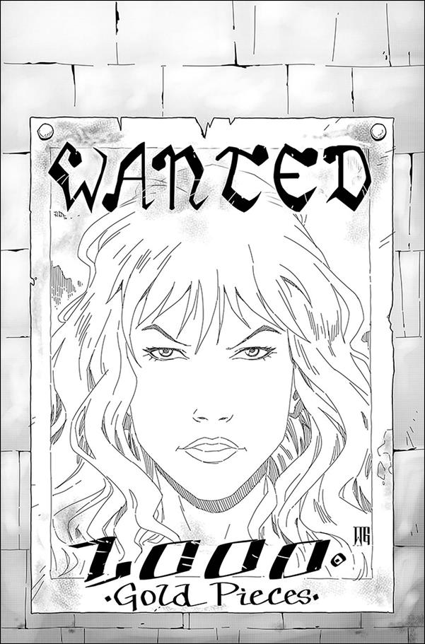 Red Sonja: Price of Blood issue 3-K Walter Geovani 1:25 Black & White Virgin Cover