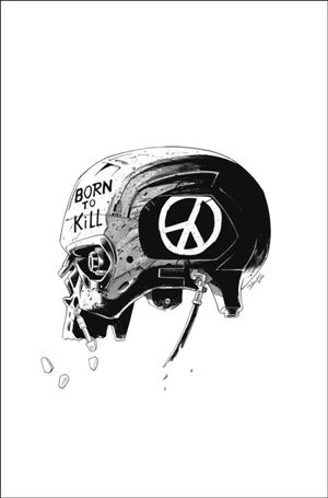 Terminator (2024) issue 3-L Declan Shalvey B&W Virgin 1:15 Cardstock Cover