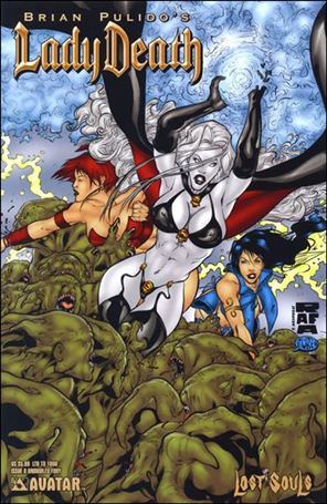 Brian Pulido's Lady Death: Lost Souls issue 0-L Unbridled Fury Cover 1/1000