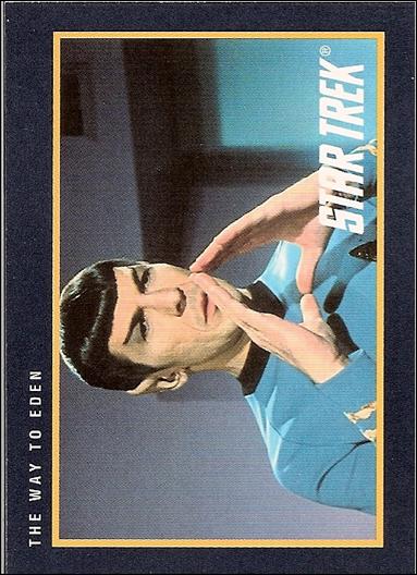 Star Trek 25th Anniversary: Series 2 (Base Set) card 225 The way to Eden