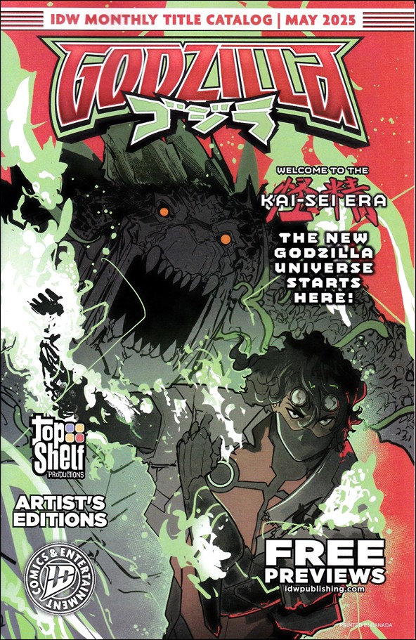 IDW Monthly Title Catalog issue 17
