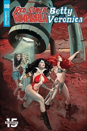 Red Sonja and Vampirella Meet Betty and Veronica issue 8 Fay Dalton Cover