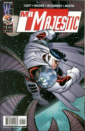 Mr. Majestic issue 1-B Space Cover 