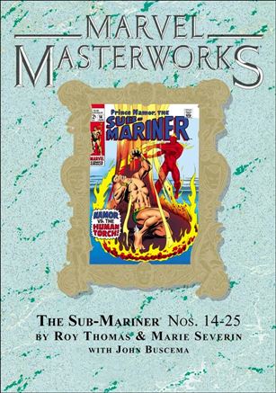 Marvel Masterworks: The Sub-Mariner issue 4-B Marble Dust Jacket Vol 153