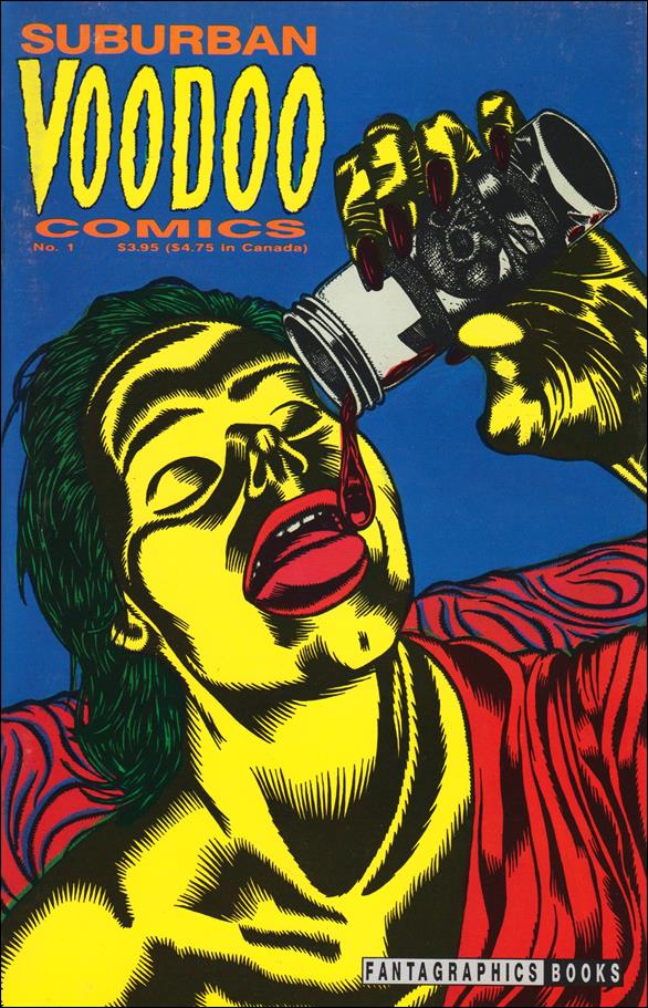 Suburban Voodoo Comics issue 1 Cardstock Cover