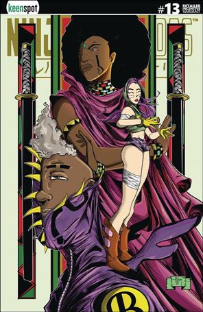 Ninjas and Robots issue 13-D Wolly McNair 1:5 Cover