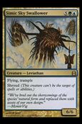 Magic the Gathering: Commander (Base Set) card 226 Simic Sky Swallower