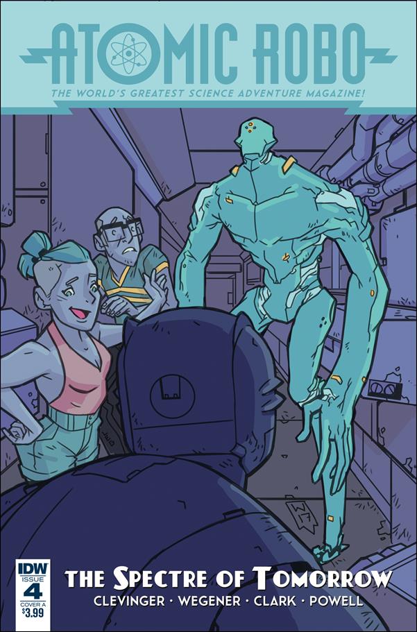 Atomic Robo and the Spectre of Tomorrow issue 4 Scott Wegener Cover
