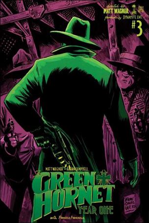 Green Hornet: Year One issue 3-B Francesco Francavilla 1:10 Cover