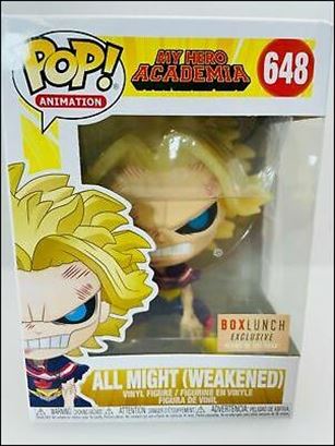 POP! Animation figure 648 All Might (Weakened)