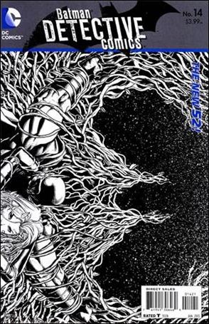 Detective Comics (2011) issue 14-D Wraparound 1:25 Black and White Cover