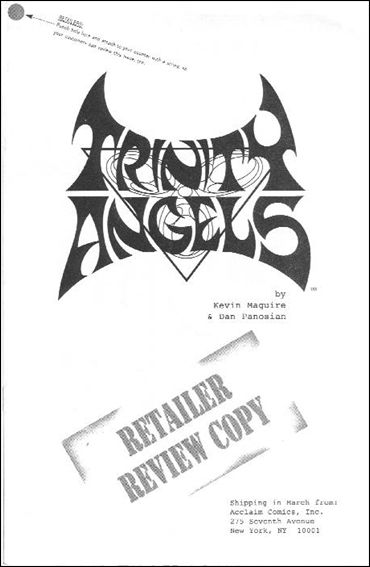 Trinity Angels issue 1-C Retailer Review Cover