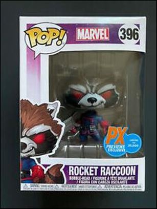 POP! Marvel figure 396 Rocket Raccoon