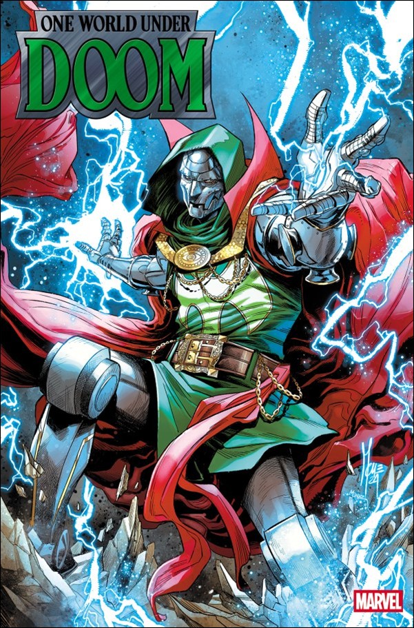 One World Under Doom issue 6-E Marco Checchetto Foil Cardstock Cover